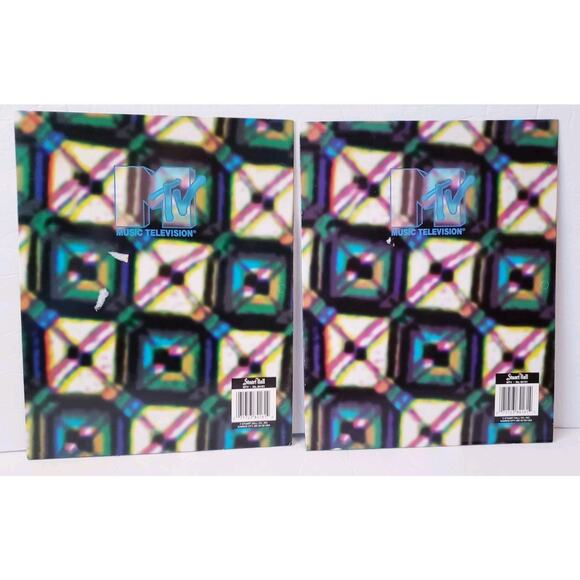 RARE Lot of 6 Vintage MTV Music Television 1998 Folders TV Retro Stuart Hall - Picture 5 of 10